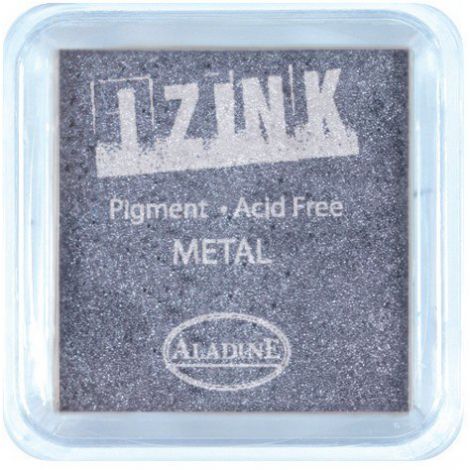 Tusz do stempli Aladine Izink, Grafitowy metaliczny